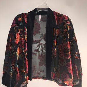Floral Short Length Kimono